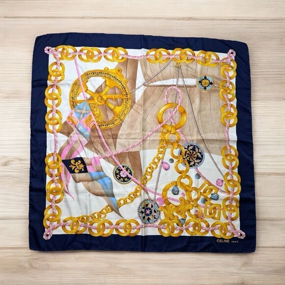 Celine Silk Scarf - Picture 1 of 4